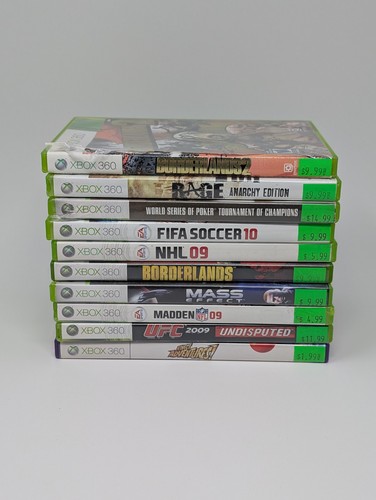 Lot microsoft xbox 360 - xbox,