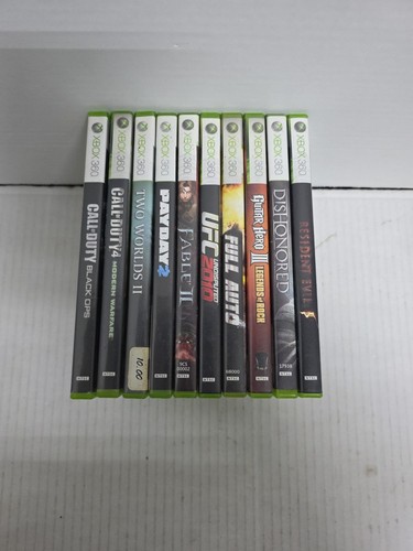 Assorted xbox 360 - assorted, games
