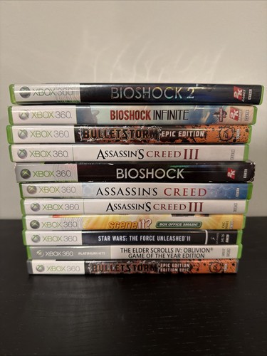 Xbox 360 assorted games - 360,