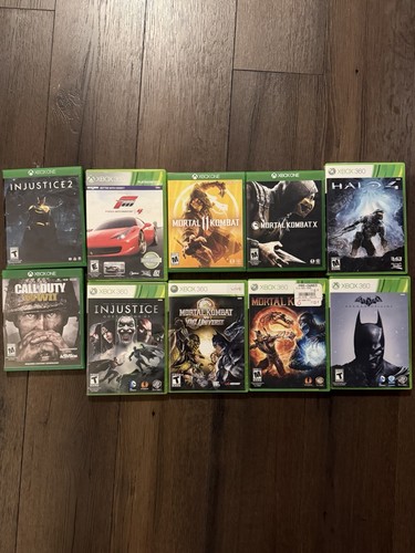 Assorted xbox one - and,